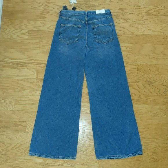 NWT Zara Flare high waisted Malibu Jeans. 6 - Picture 4 of 7